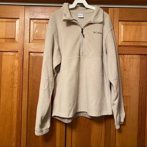 Mens Columbia Pullover Fleece